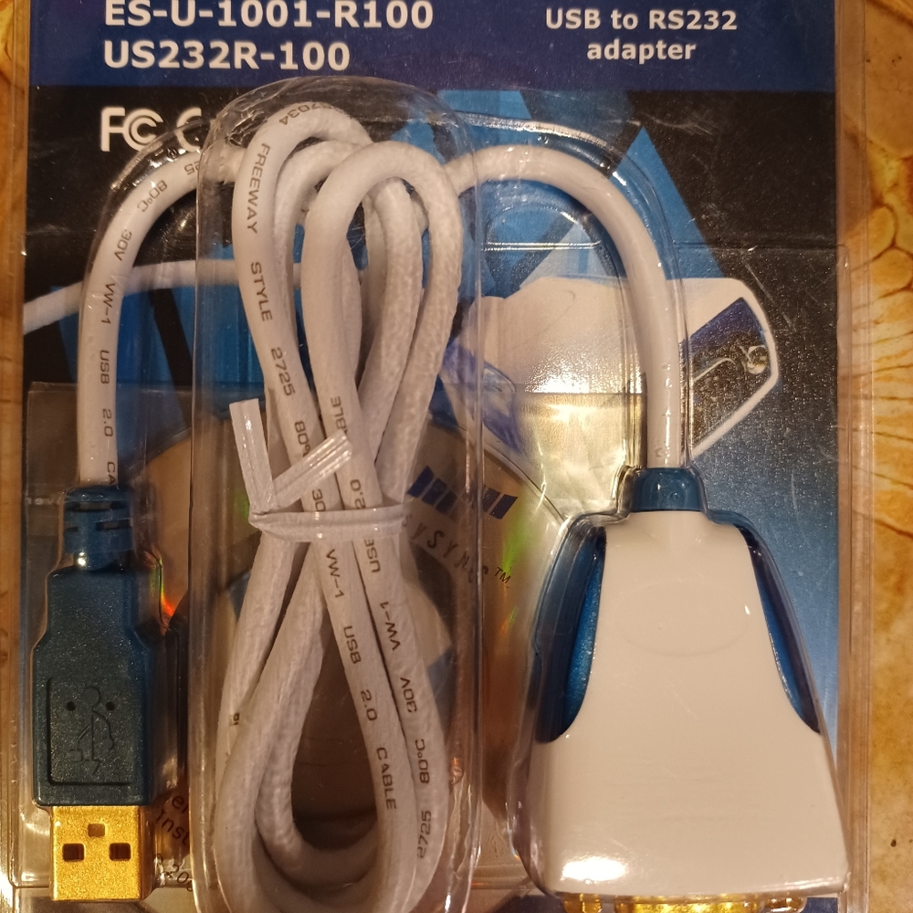 Foce USB to RS 232 adapter
